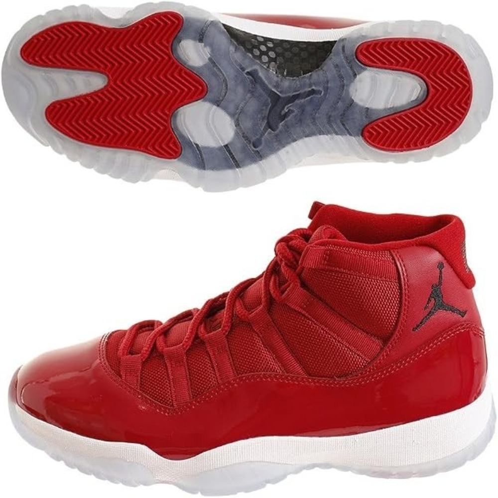 Jordan Air Jordan 11 Retro Men 9.5 Red New Win Like 96 378037-623
